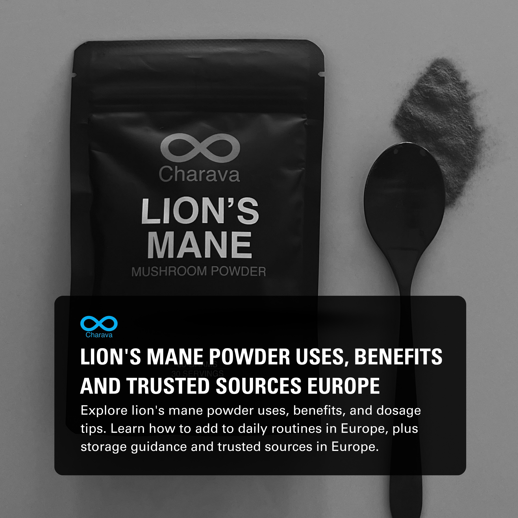 Lion's Mane Powder Uses: Benefits, Dosage, Variations, and Sources | Charava Europe