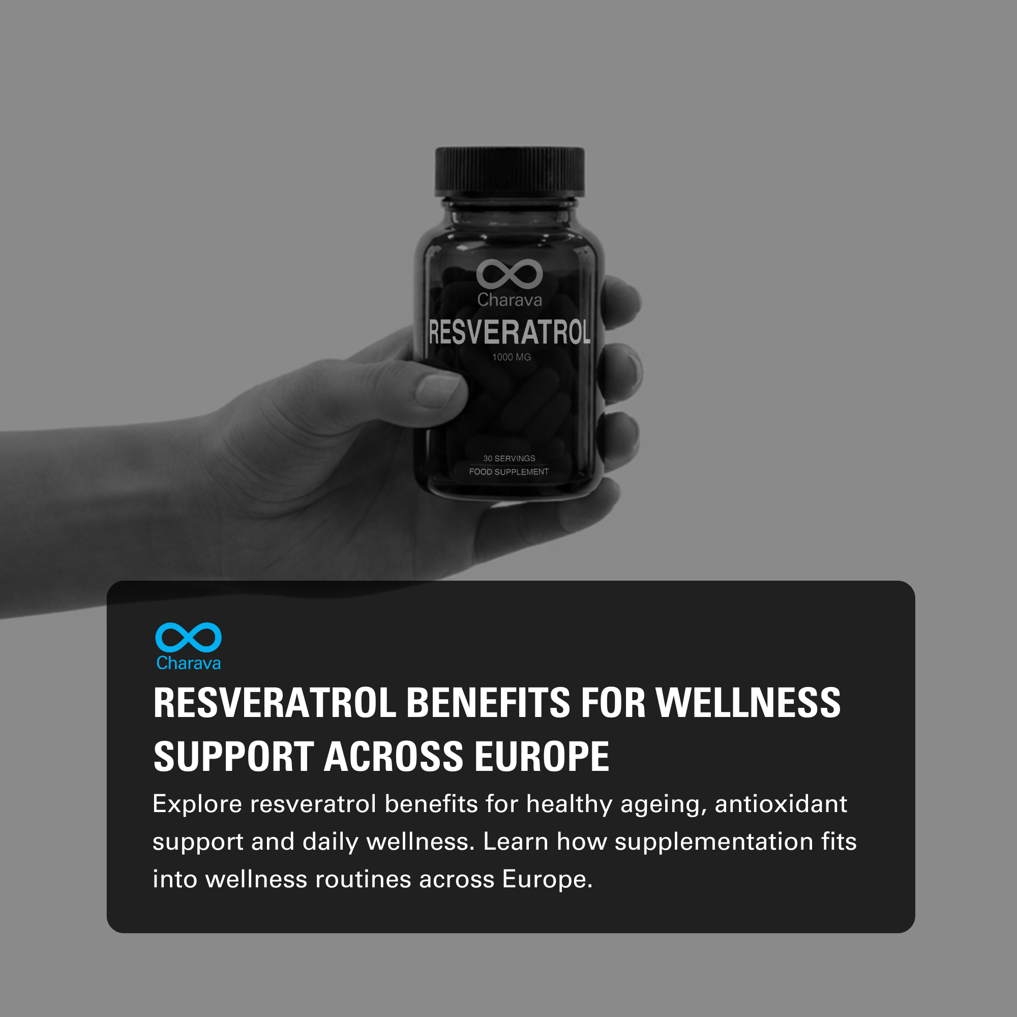 Resveratrol Benefits for Healthy Ageing and Wellness Across Europe - Charava Europe