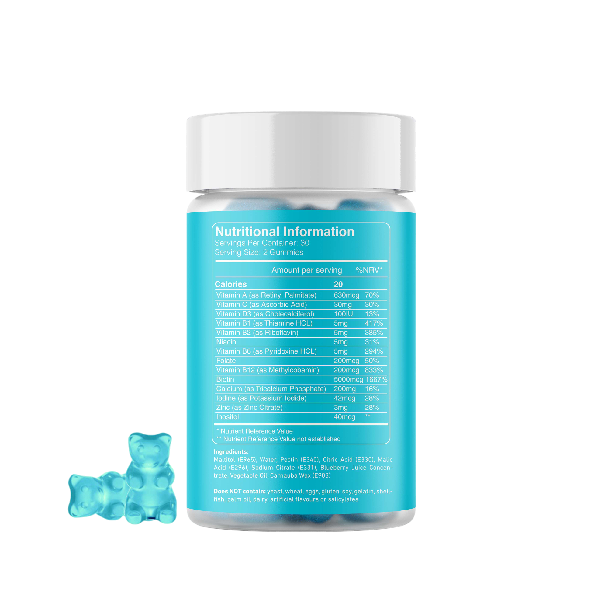 Hair, Skin and Nails Gummies 