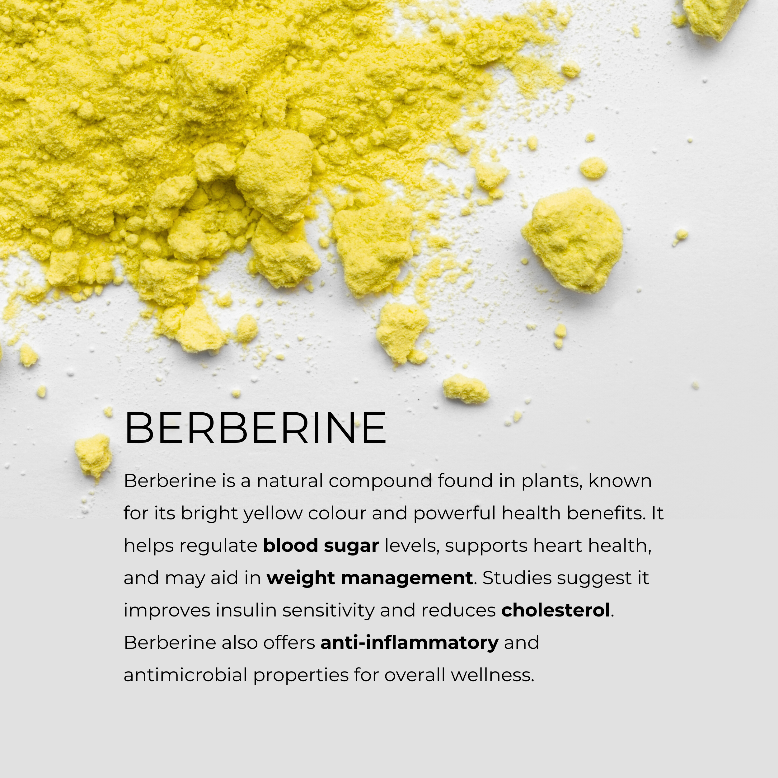 Charava Europe Berberine 500mg blood sugar weight management